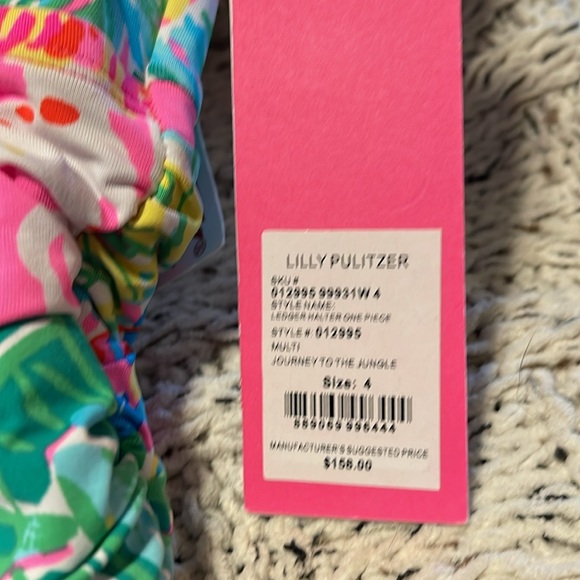 NWT Lilly Pulitzer Ledger Halter One Piece - Picture 6 of 11